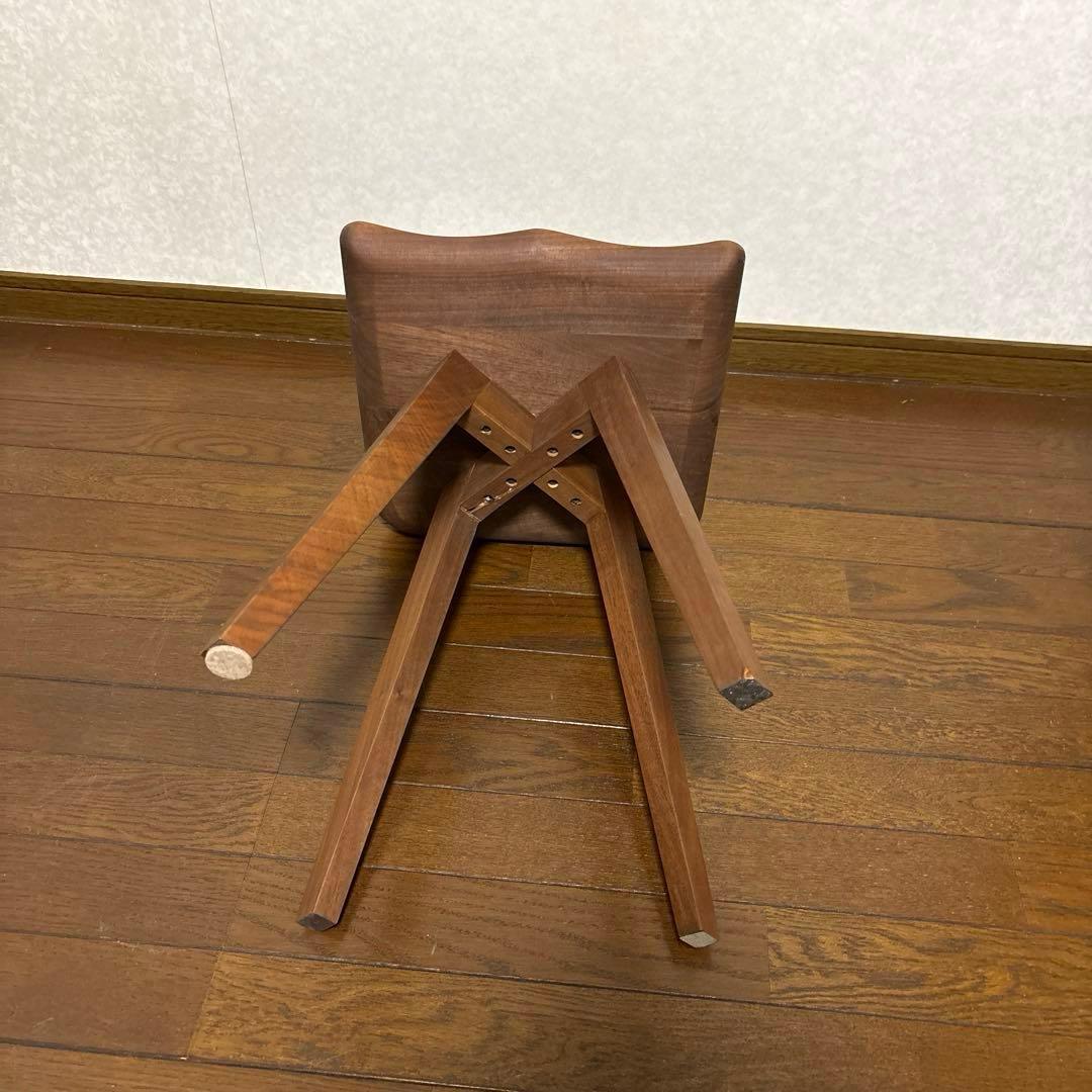 良品】関家具 アトリエ木馬 MIKUスツール ウォールナット - メルカリ
