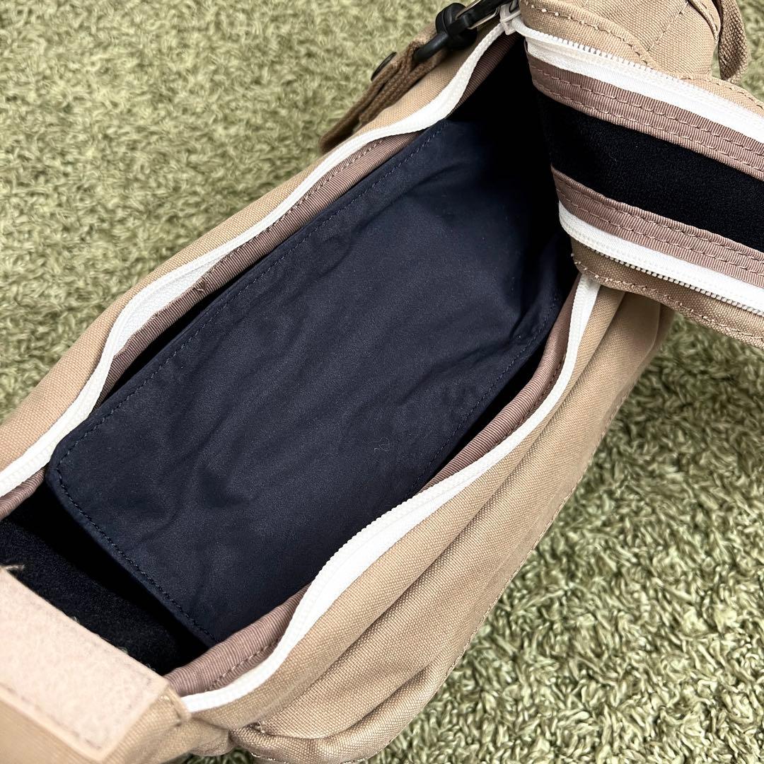 良好　PORTER ポーター カメラバッグ　ベージュ　キャンバス　廃番