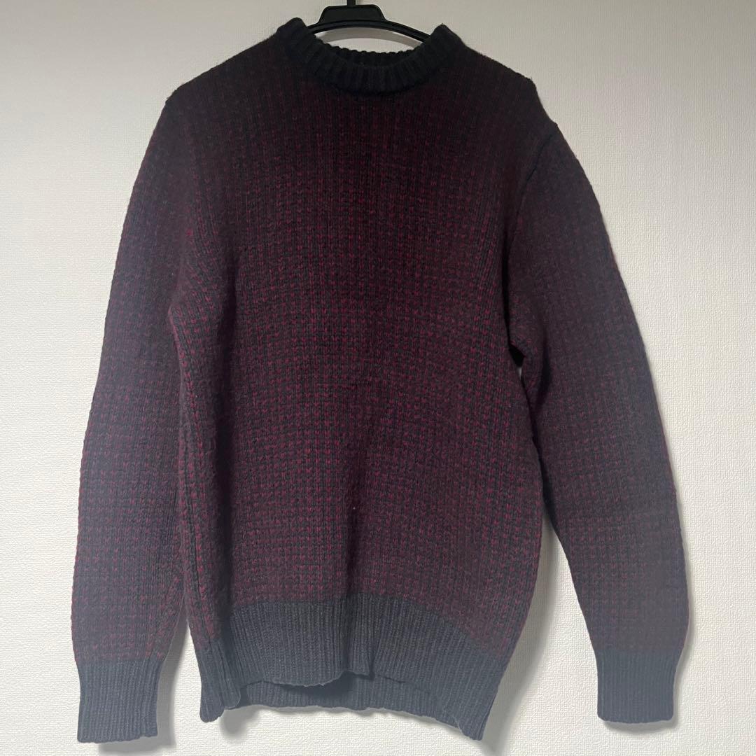 【希少】L.L.Bean エルエルビーン バーズアイ ニット筆記体　ヴィンテージ