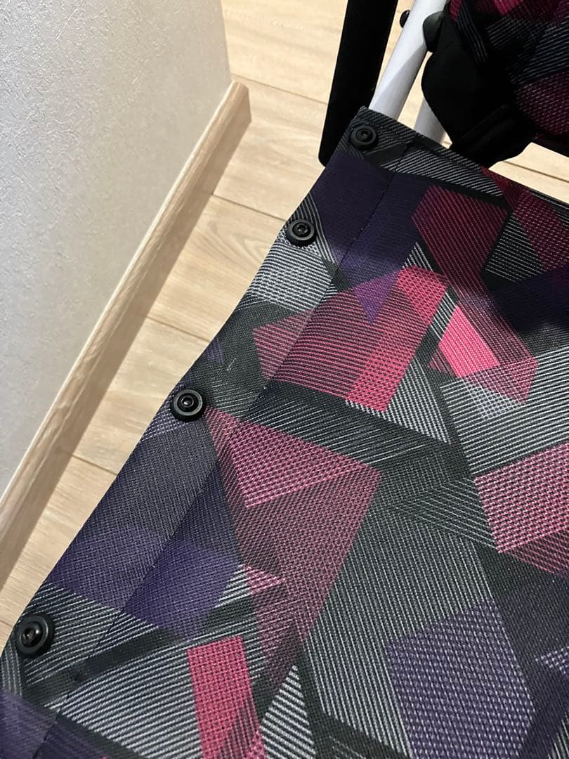 YLOVABLE 自立式　介助型簡易車椅子　ブレーキ付き　※難あり