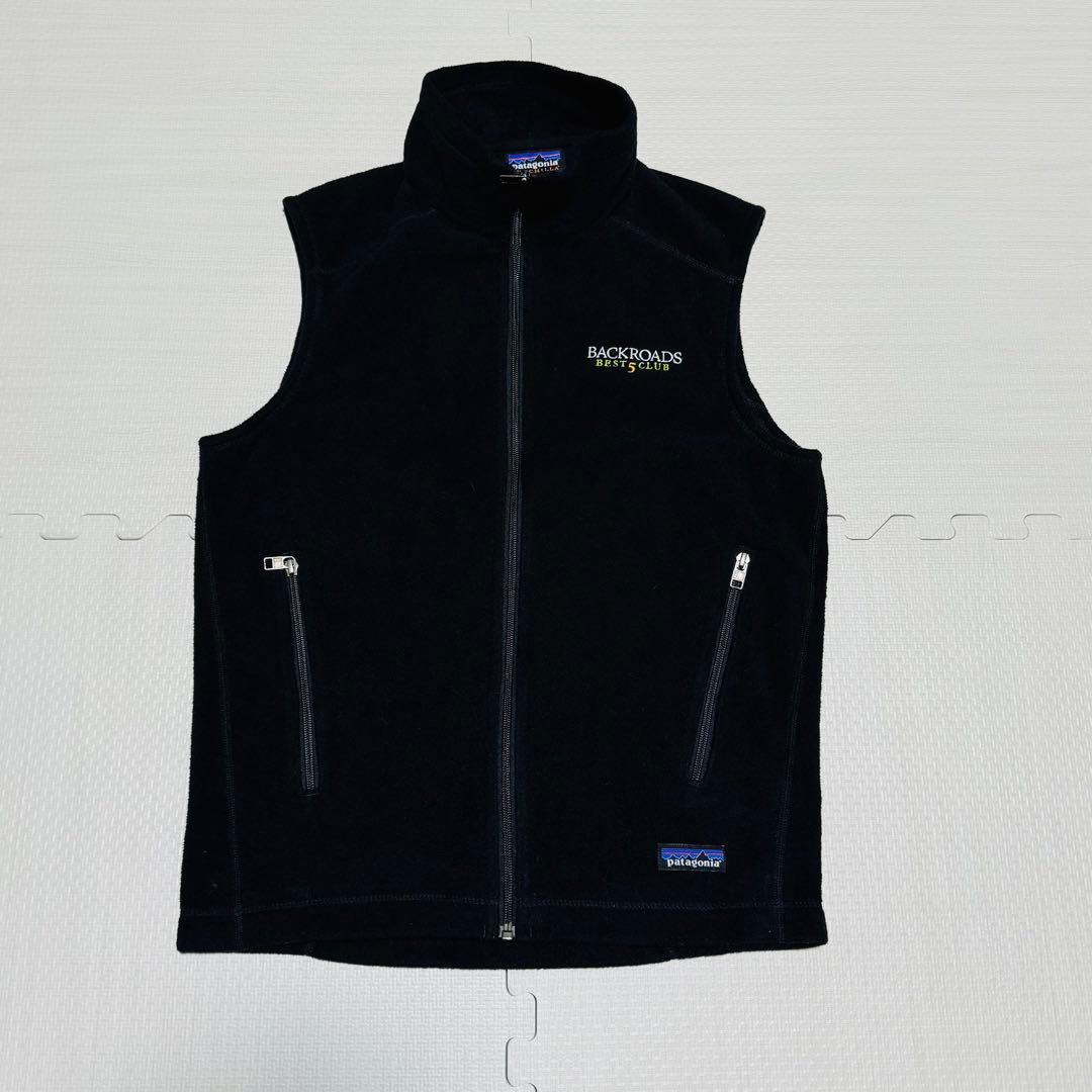 パタゴニア シンチラ ベスト 黒 企業ロゴ Sサイズ フリース - メルカリ