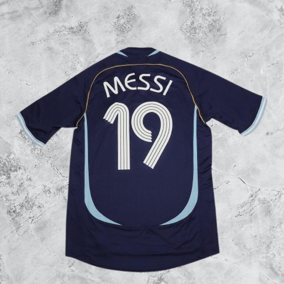 メッシ アルゼンチン代表 2006W杯 #19 アウェイ 紺