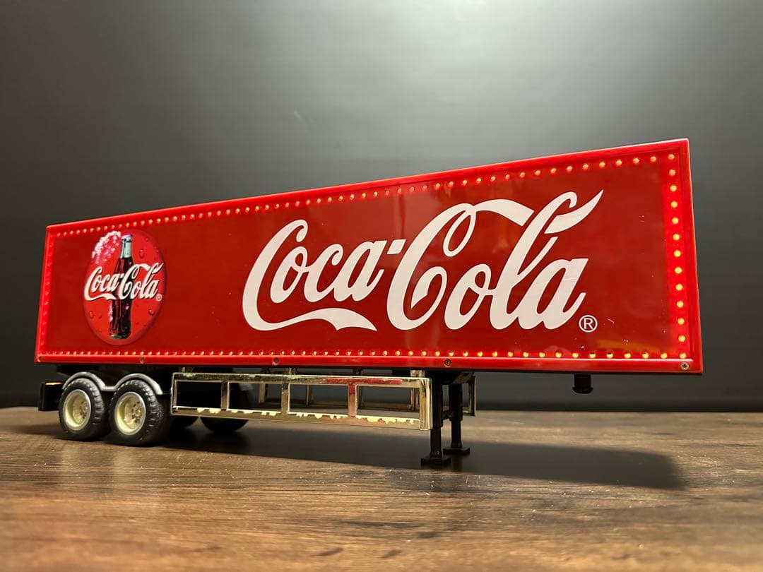 希少　Coca-Cola Truck ラジオコントロールトレーラー　非売品