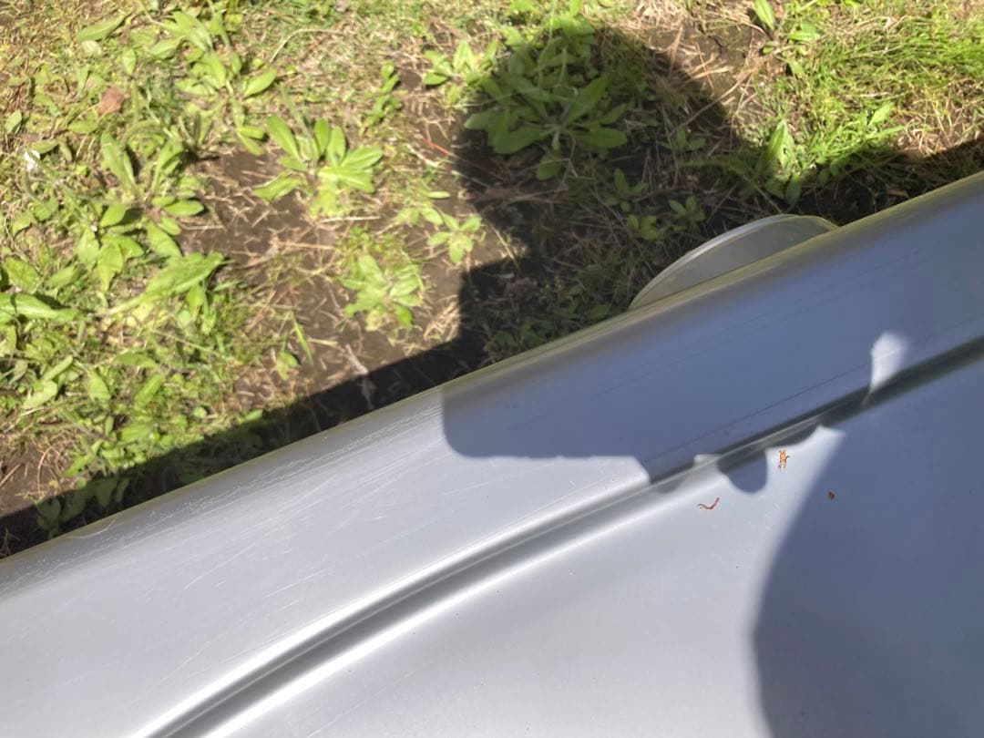 引取限定　momo SportBag シルバー　モモ　ルーフ　キャリア　ボックス