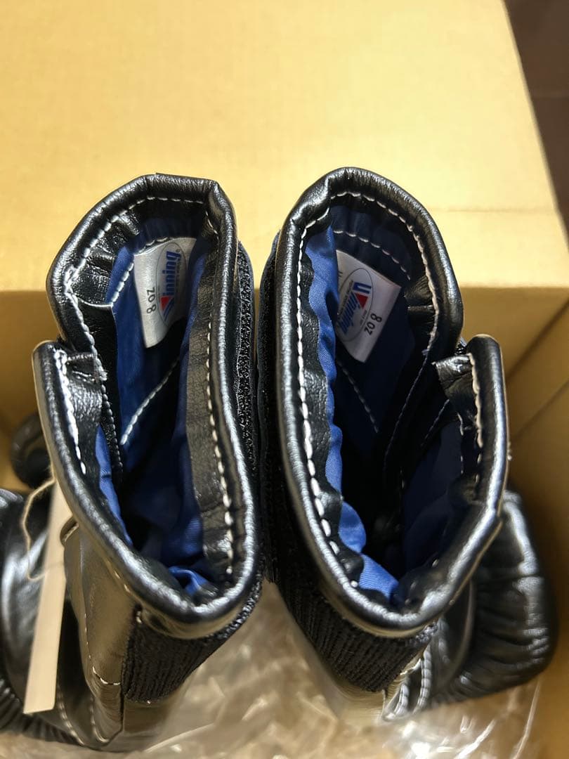 Winning ボクシンググローブ ブラック 8oz未使用