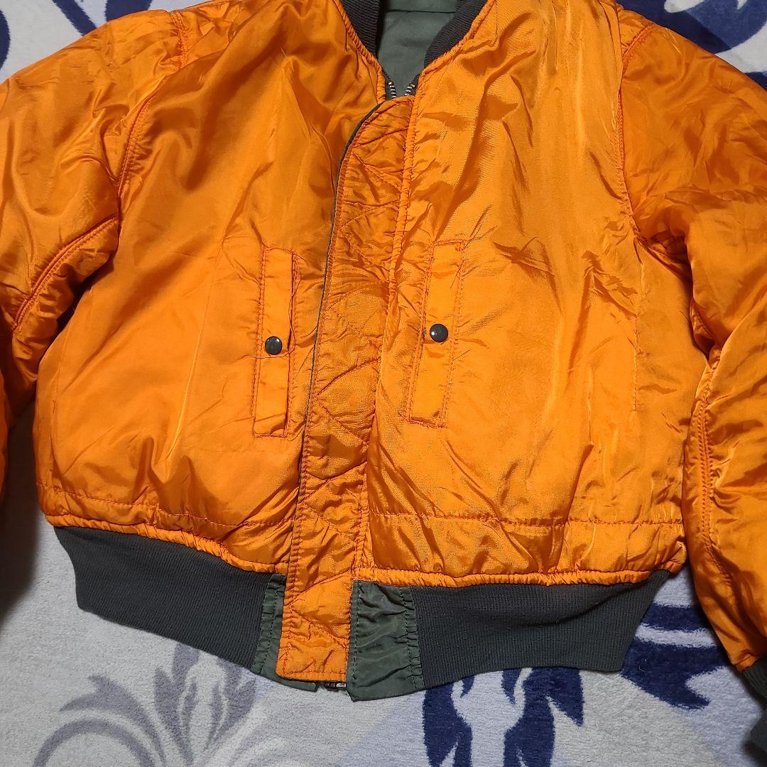 USA製 アルファ Alpha MA-1フライトジャケット オリーブグリーン