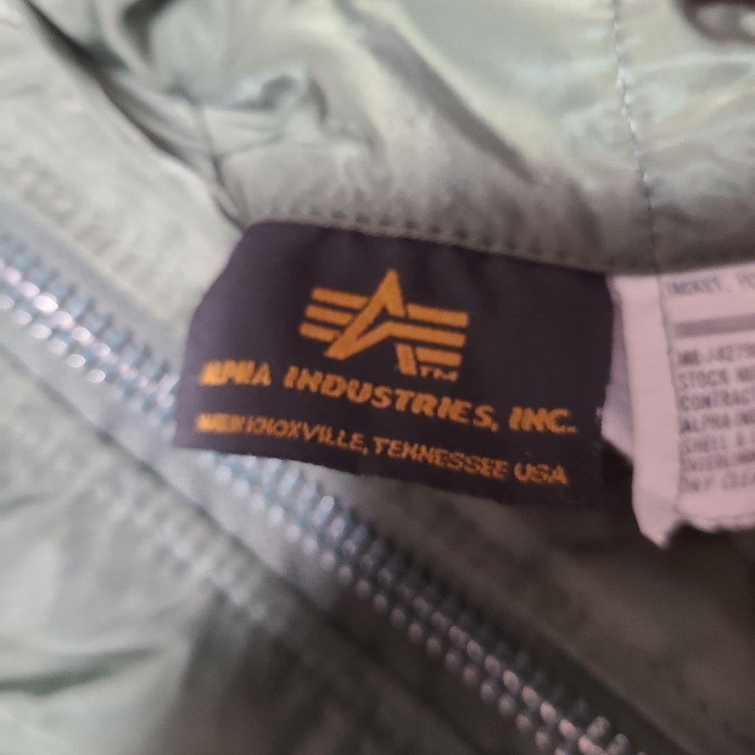 USA製 アルファ Alpha MA-1フライトジャケット オリーブグリーン