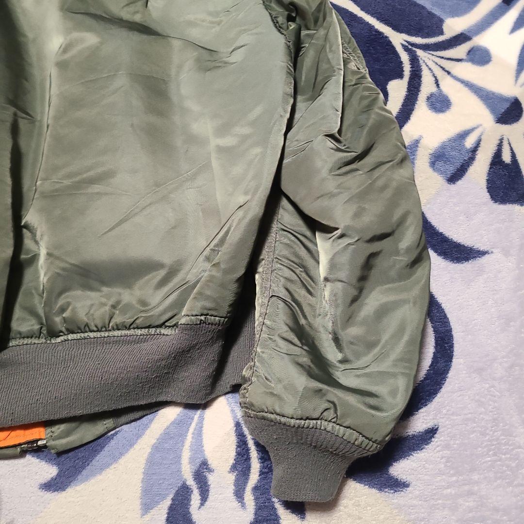 USA製 アルファ Alpha MA-1フライトジャケット オリーブグリーン