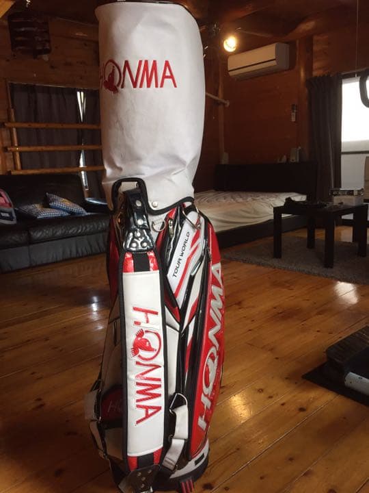 イ ボミ選手 直筆サイン入りキャディバッグ ホンマゴルフ