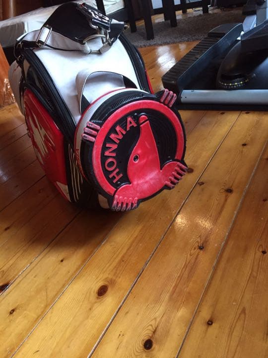 イ ボミ選手 直筆サイン入りキャディバッグ ホンマゴルフ