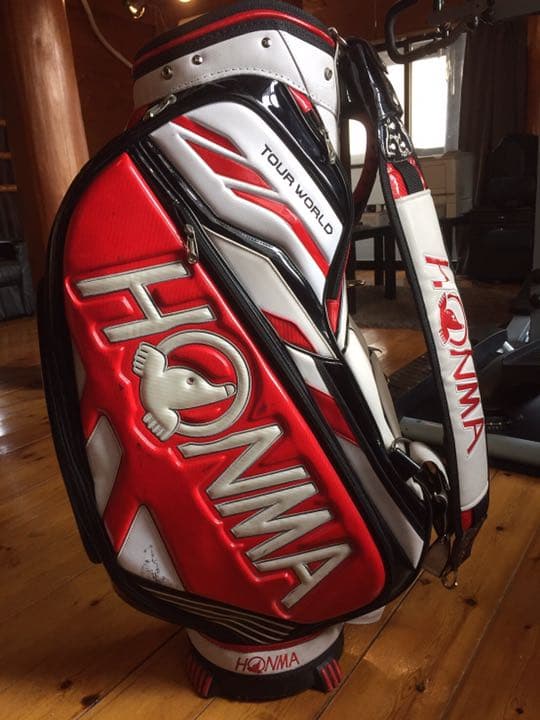 イ ボミ選手 直筆サイン入りキャディバッグ ホンマゴルフ