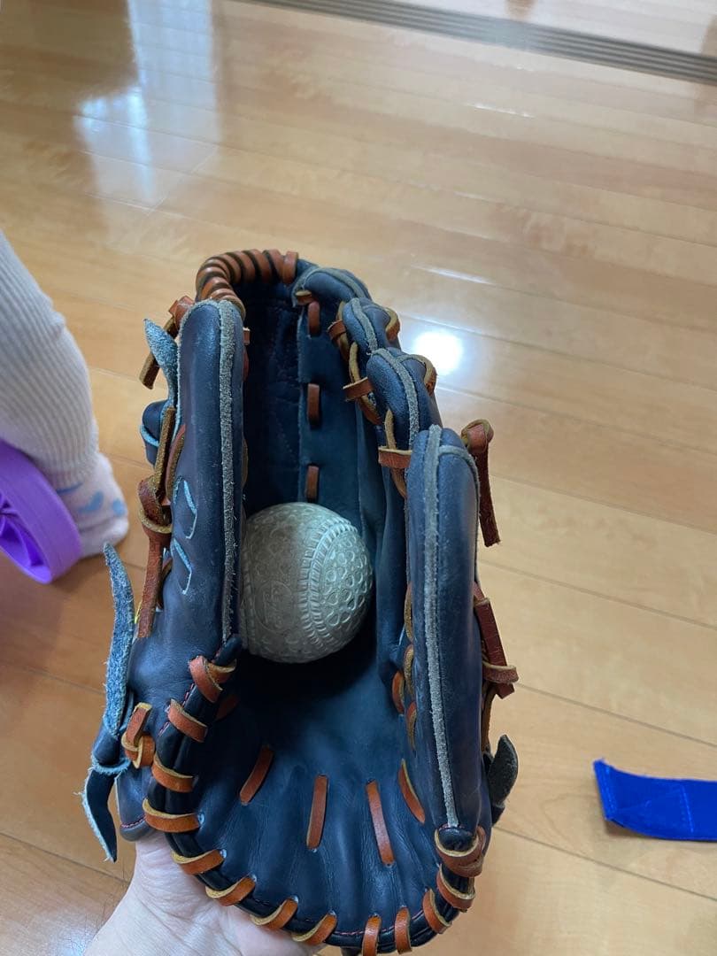 ミズノプロ　 軟式オーダーグローブ Dブルー　投手用