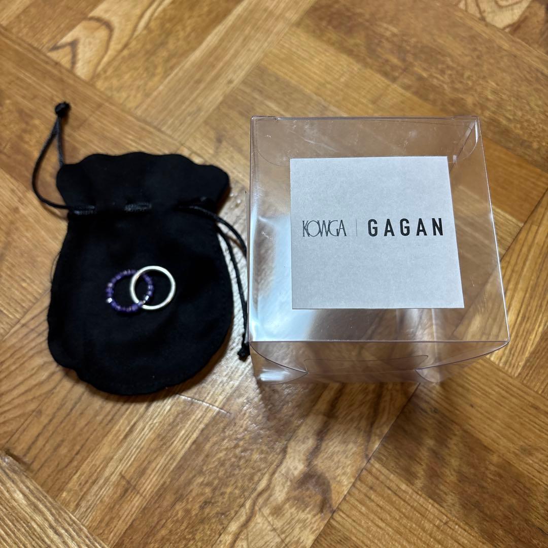週末セール 新品 KOWGA×GAGAN Doubly アメジストリング - メルカリ