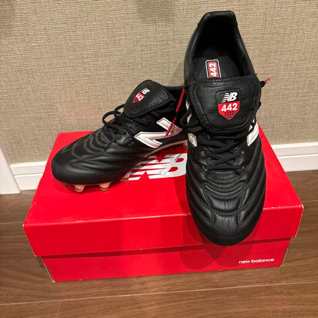 New Balance 442 サッカーシューズ ブラック　値下げ交渉可