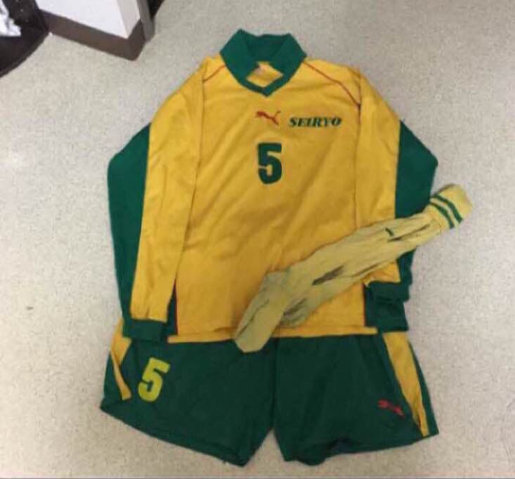 星稜高校サッカー部ユニフォーム