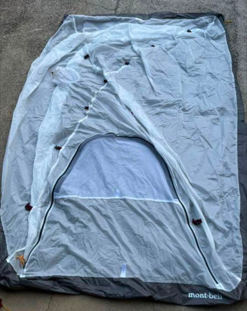 モンベル ステラリッジ テント2 本体＋ フライシート、グランドシート