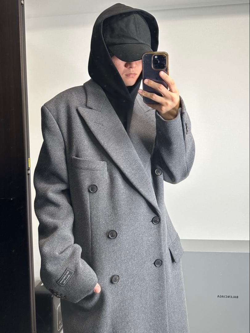 ジャケット・アウター FW17\"balenciaga\"maxi wool chester coat