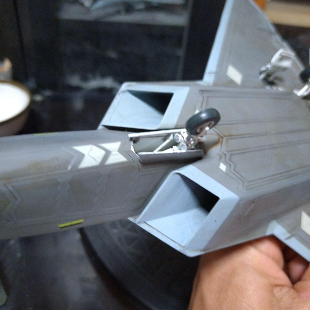 ハセガワ 1/48 F22 ラプター ヴァージニア州空軍 塗装済み完成品