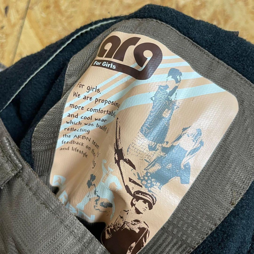 ARBN エアボーン スノーウェア セットアップ スキー スノボー ブラウン