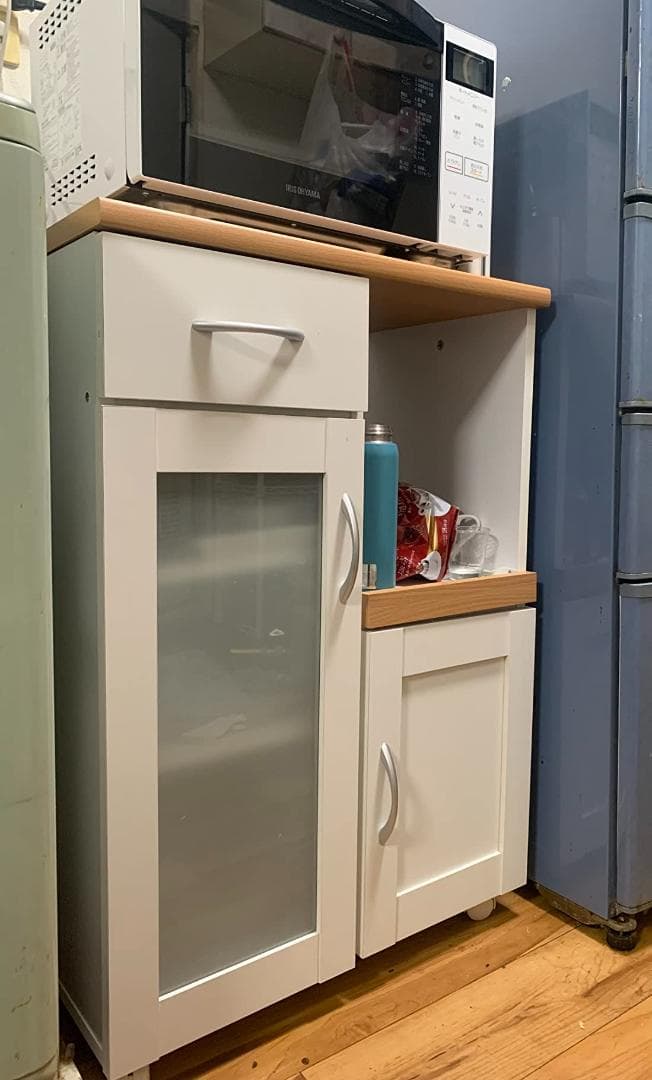 キッチンカウンター　収納　キャスター付き　引き出し収納