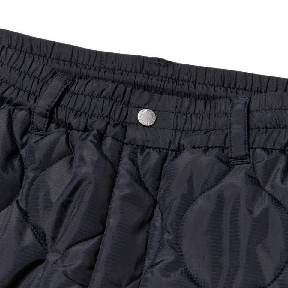 NEWERA GOLF インサレーティッドキルティングパンツ ネイビー　Lサイズ