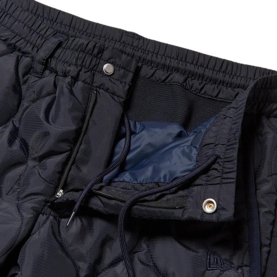 NEWERA GOLF インサレーティッドキルティングパンツ ネイビー　Lサイズ