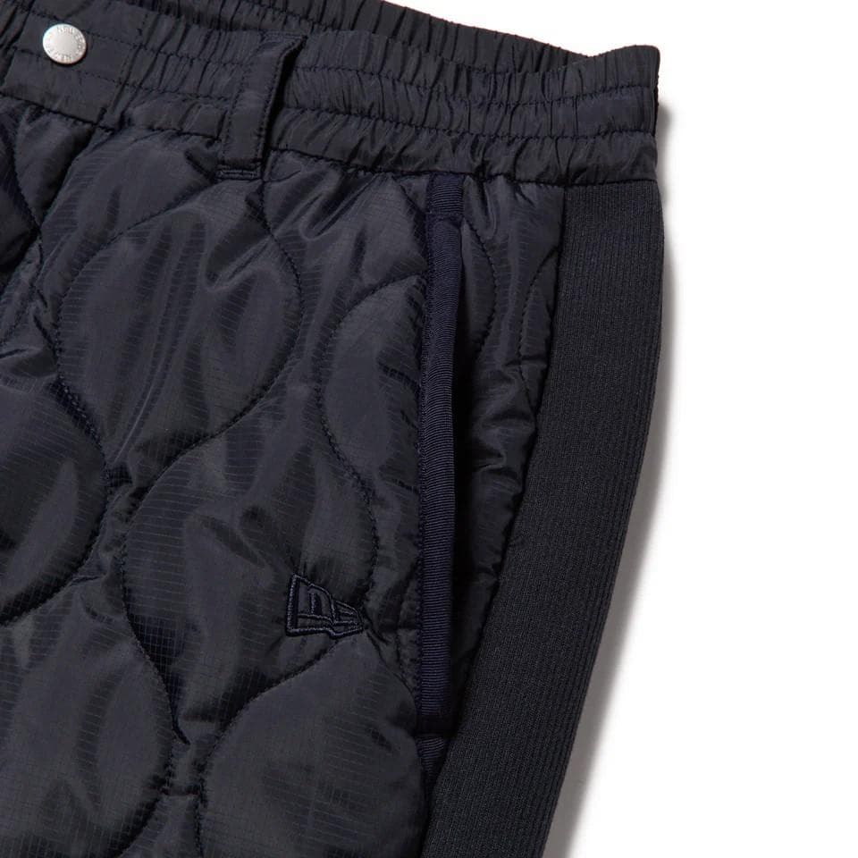 NEWERA GOLF インサレーティッドキルティングパンツ ネイビー　Lサイズ