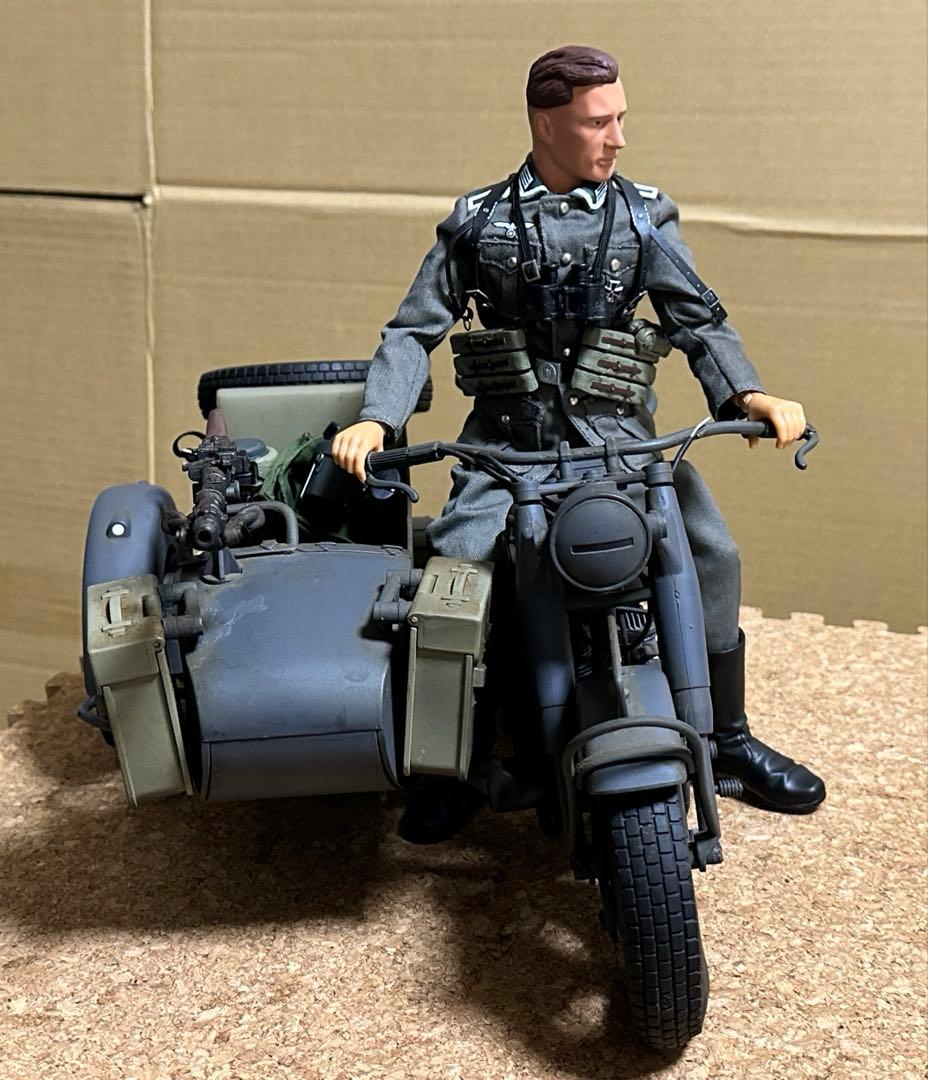 21st century toys 1/6 ドイツ軍　サイドカー 兵士付き