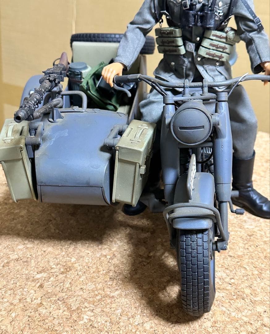 21st century toys 1/6 ドイツ軍　サイドカー 兵士付き