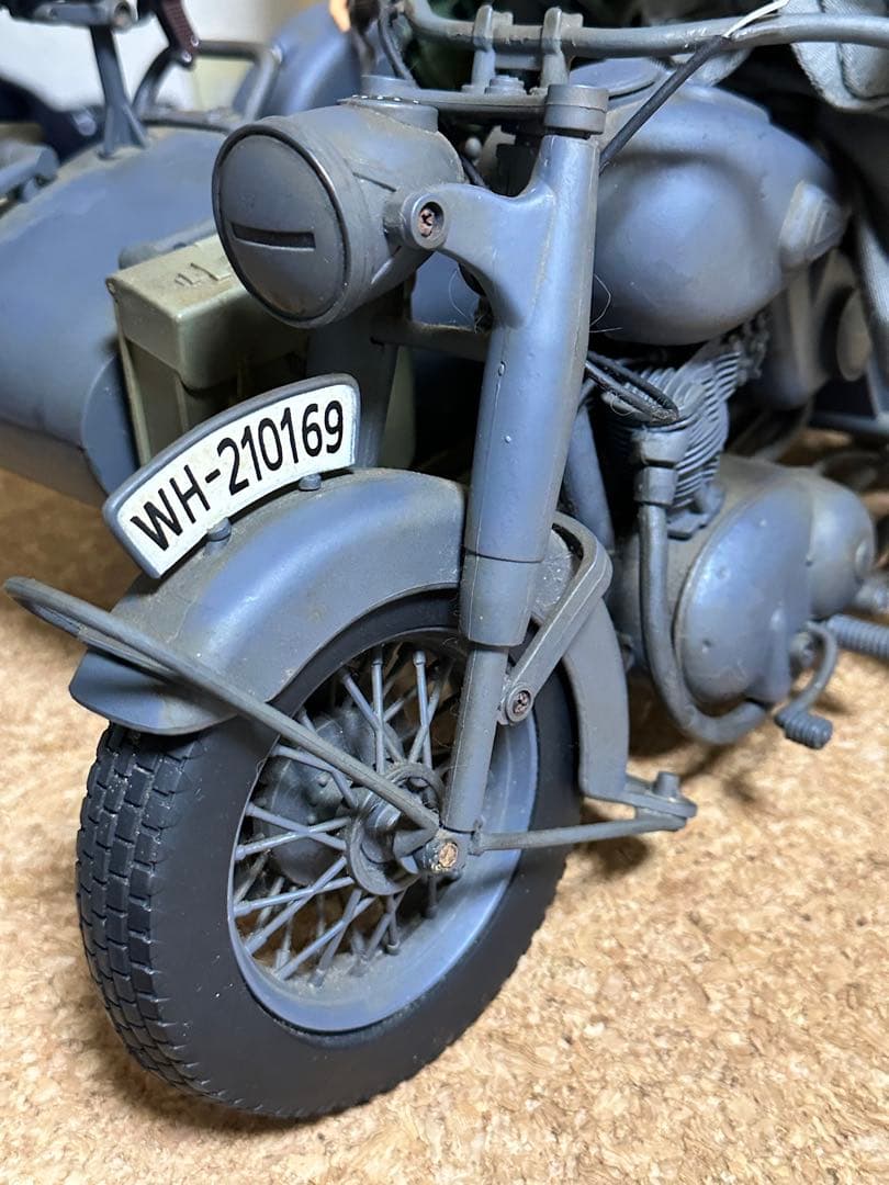 21st century toys 1/6 ドイツ軍　サイドカー 兵士付き