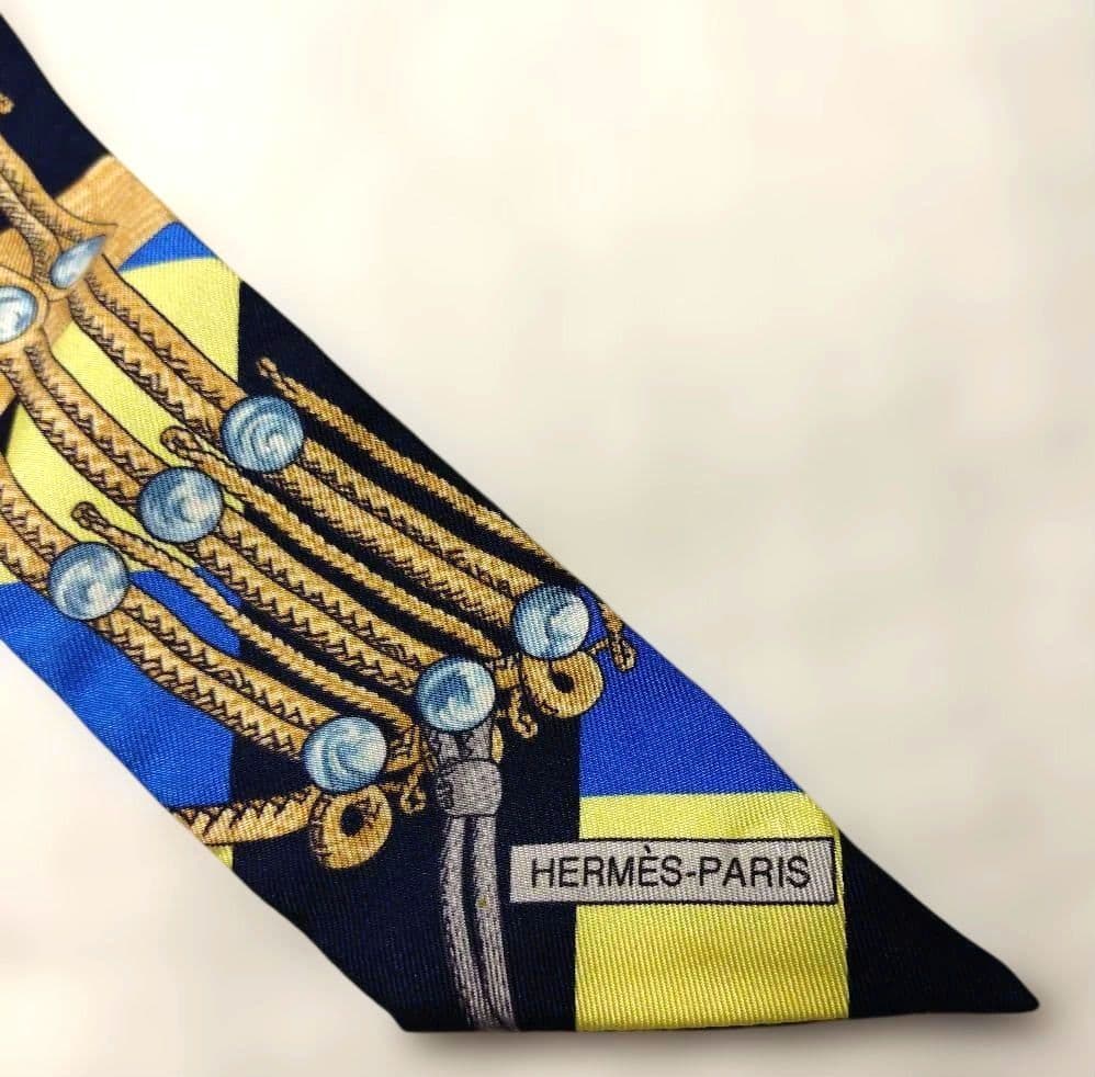 エルメス　ツイリー　箱付き　タグなし