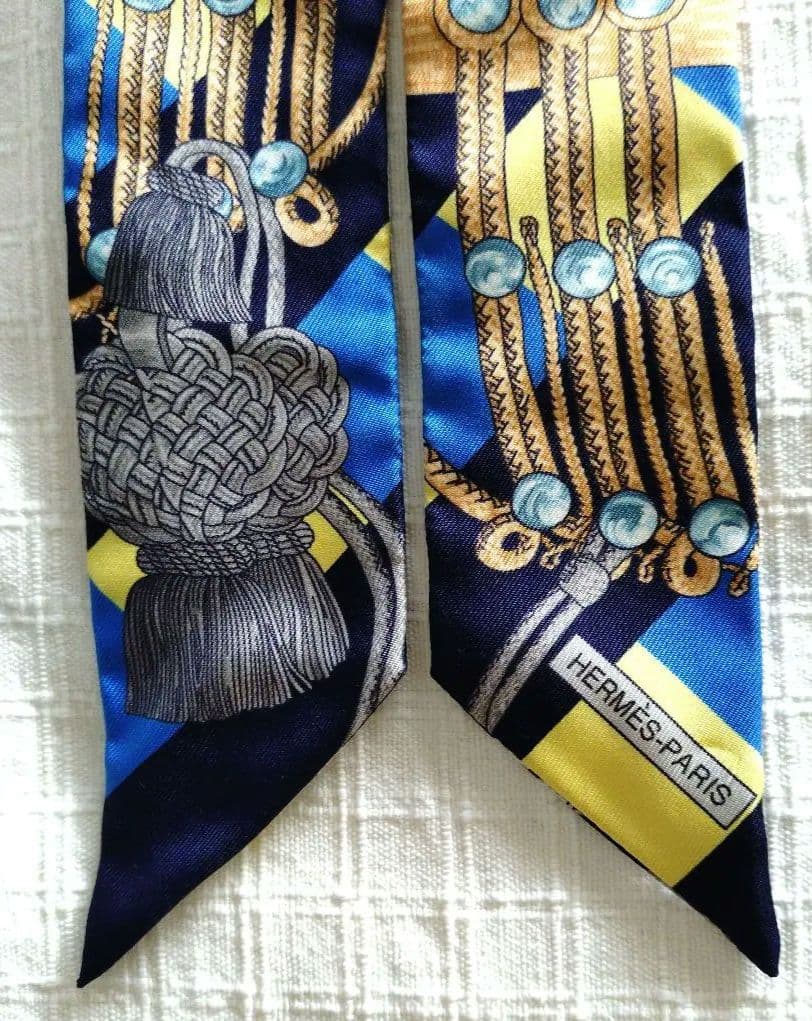 エルメス　ツイリー　箱付き　タグなし