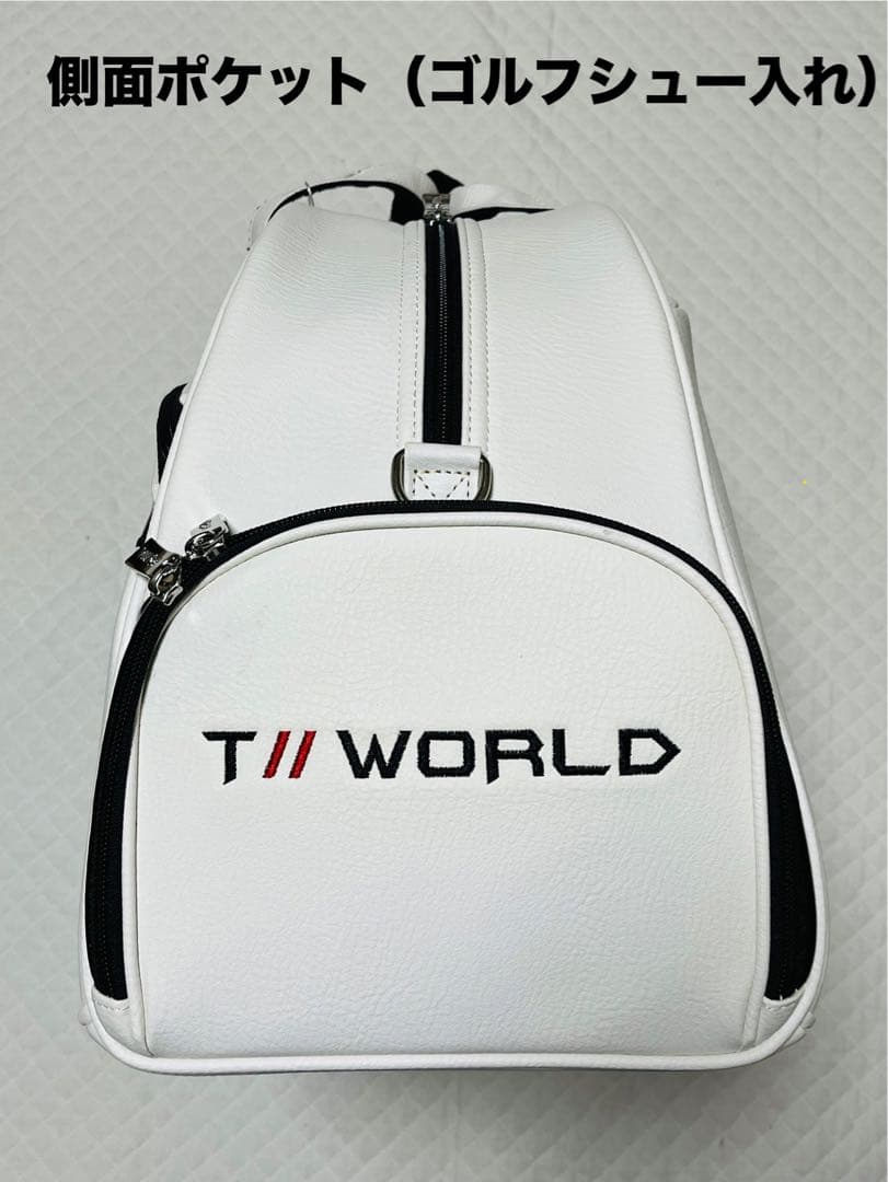 HONMA ツアーワールド ボストンバッグ ホワイト BB5220 新品・未使用