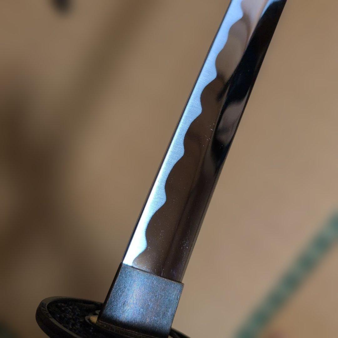 ✰週末価格✰ 模造刀『マーブル青・グラデーション拵え』