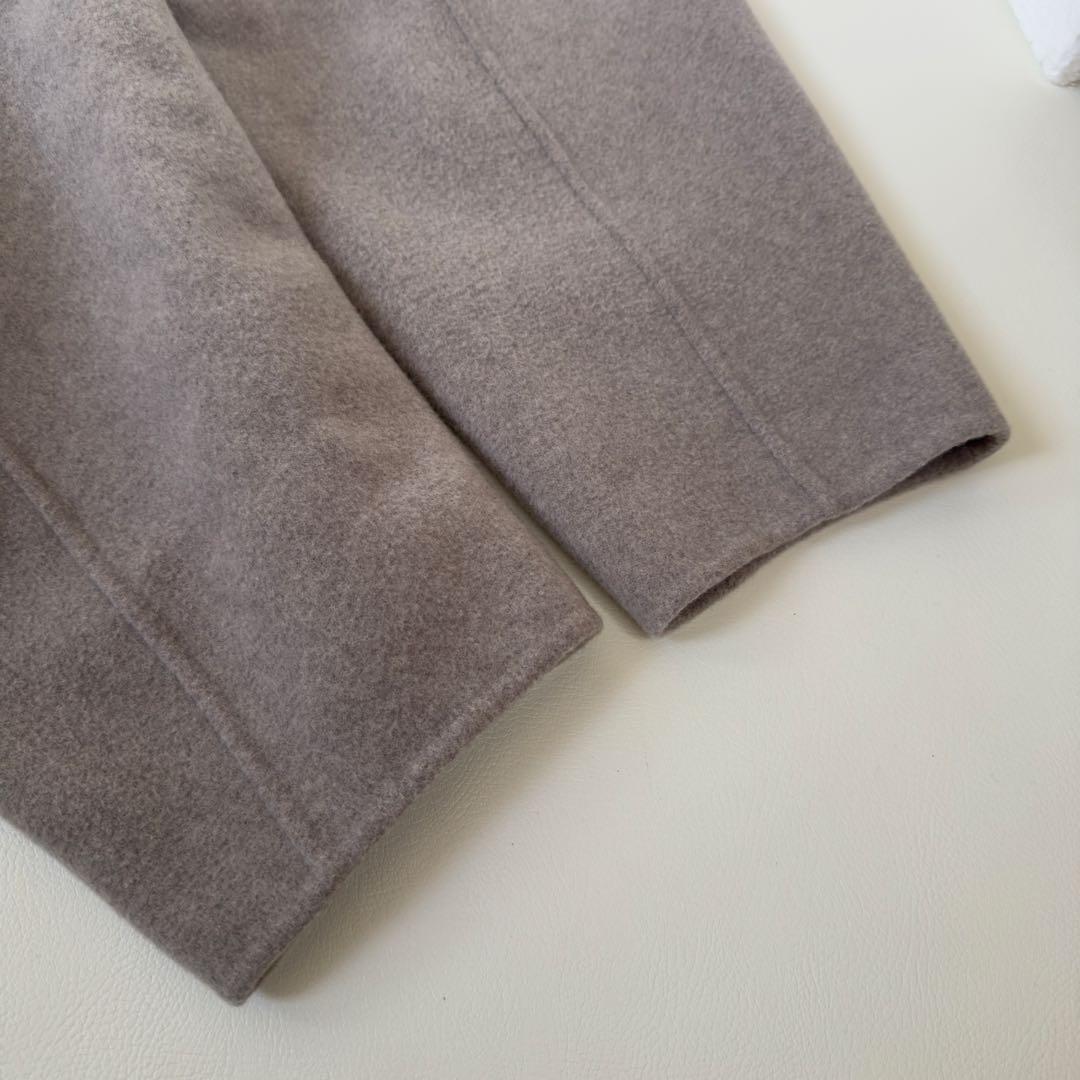 イエナ　ノンミュールジングウールリバーコート　38サイズ