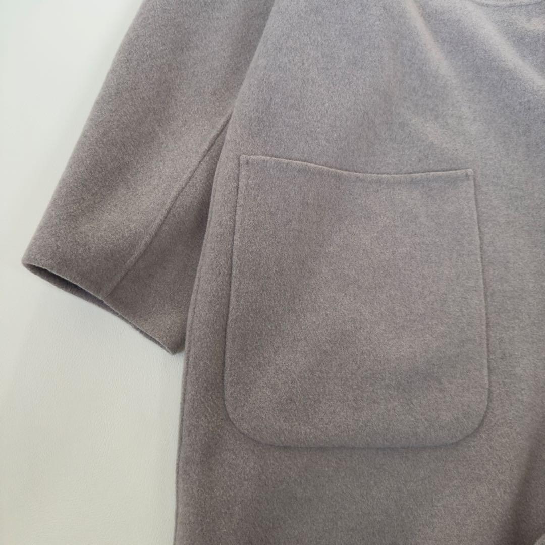 イエナ　ノンミュールジングウールリバーコート　38サイズ