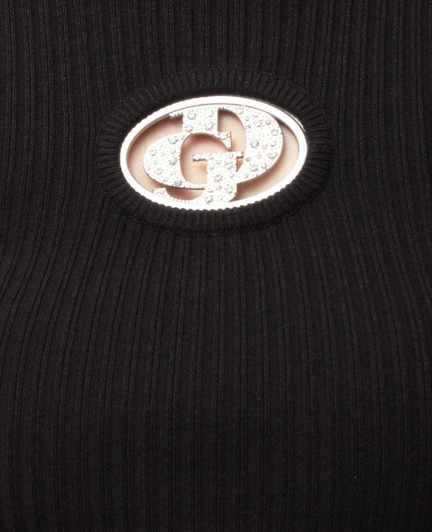 即日発送！GYDA GD bijou MOLDニットワンピース　ブラック