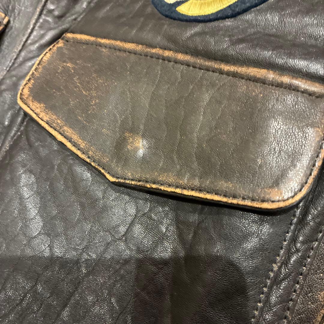 sahara専用。AVIREX A-2フライトジャケット　M-Lサイズ相当