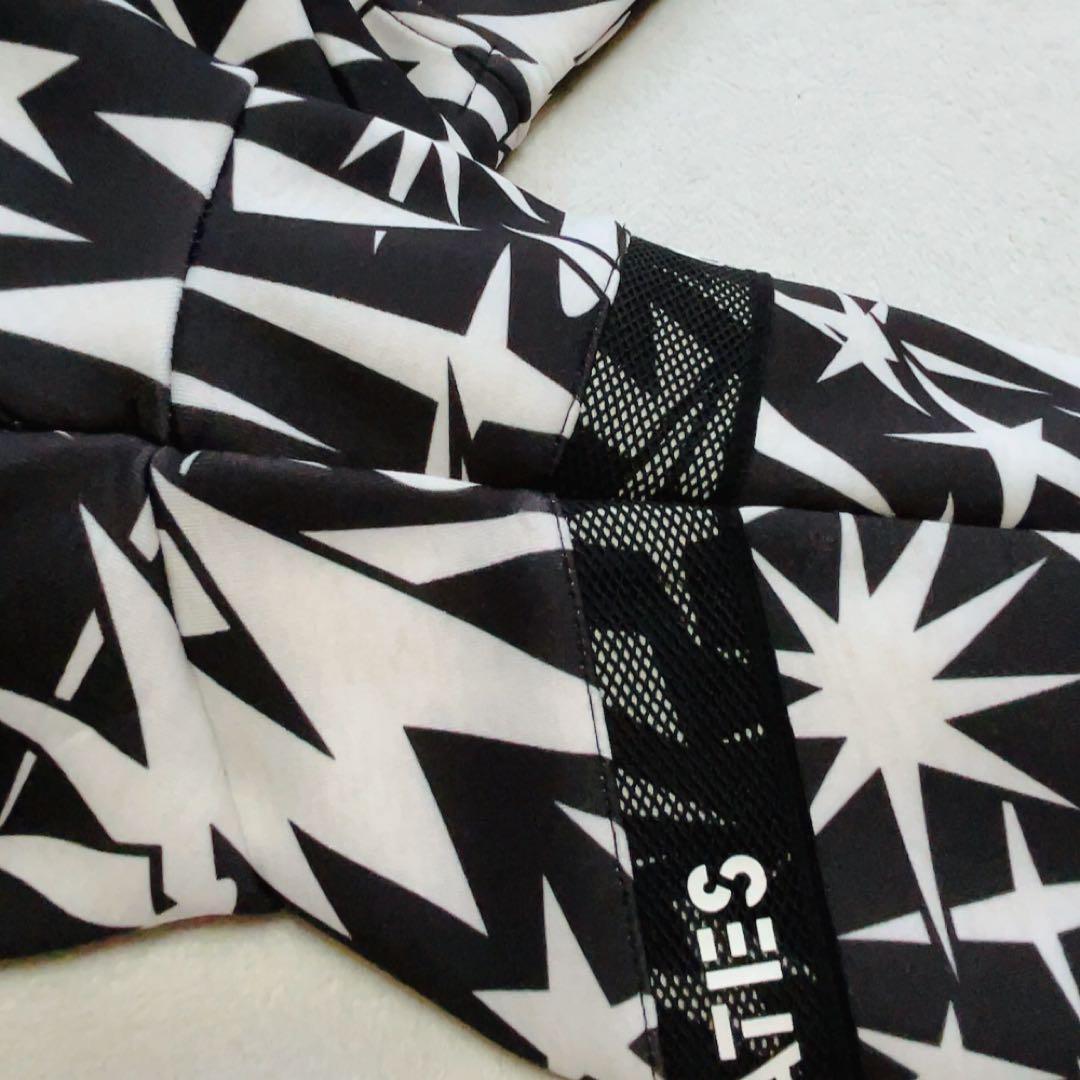 美品　2024 パーリーゲイツ　セットアップ　ギザ星柄　スカート　パーカー　L