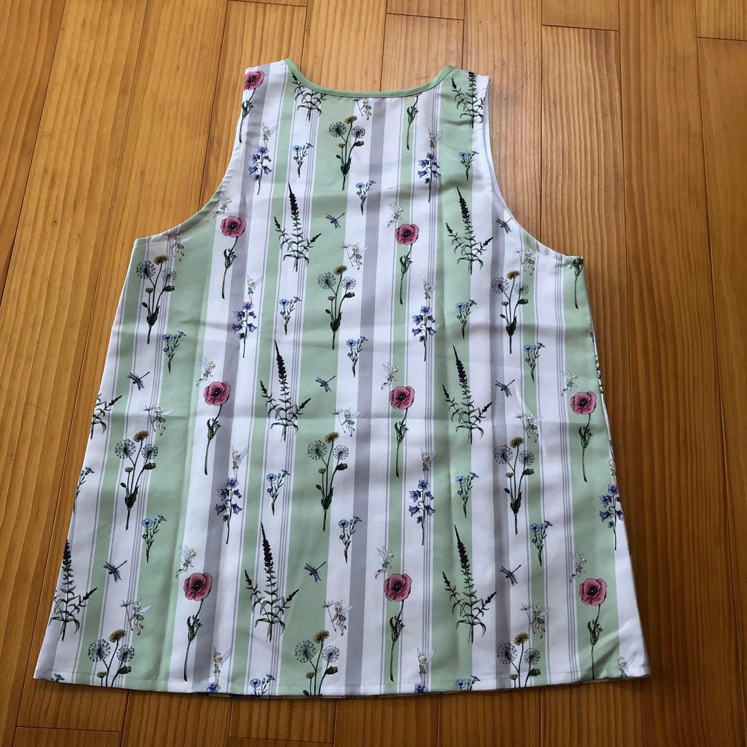 ティンカーベル保育士エプロン - メルカリ