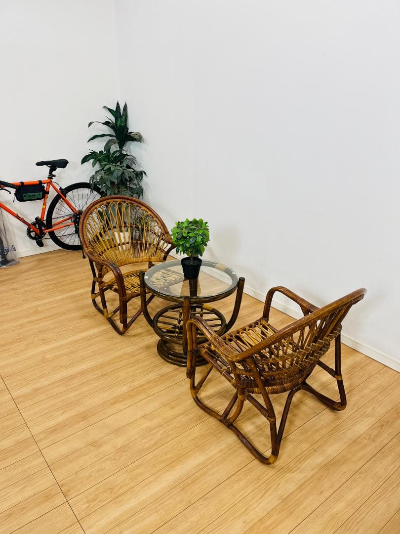 b*i様 ラタンチェア　ラウンジチェア　籐家具