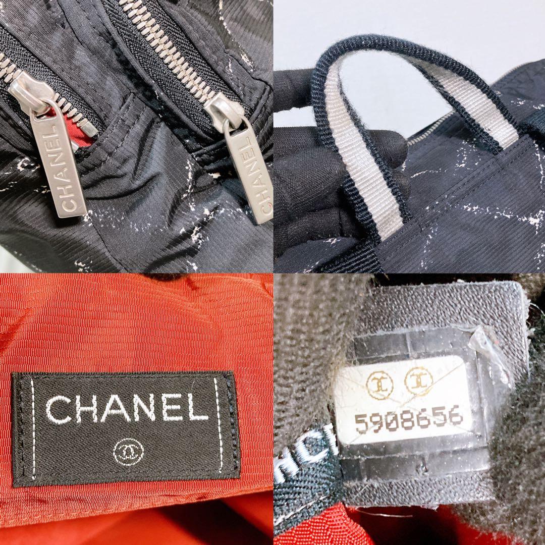 860 シャネル　旧ニュートラベルライン　リュックサック