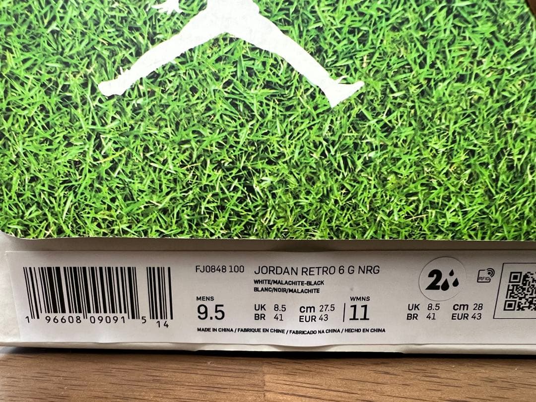 Eastside Golf × NIKE Air Jordan 6 Lowゴルフ