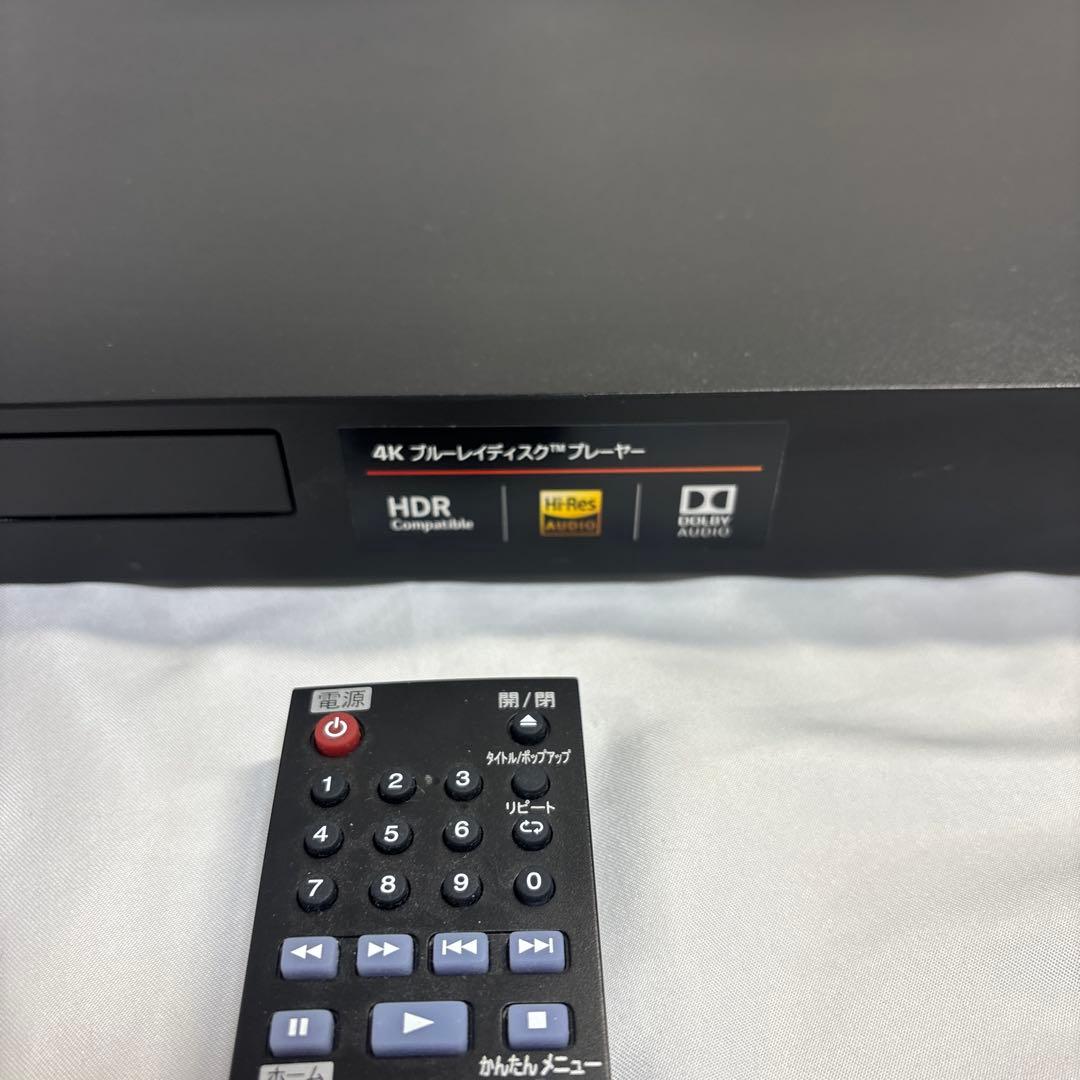 LG 4K Ultra HD ブルーレイプレーヤー HDR10対応 UBK80