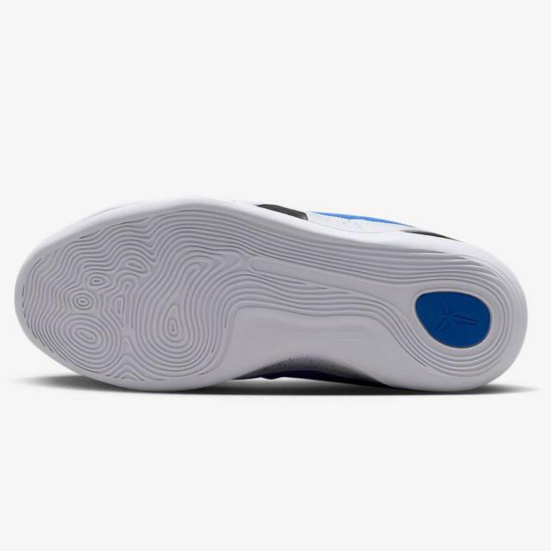 ナイキ コービー 9 24.5cm バスケ シューズ 靴 青 子供 キッズ