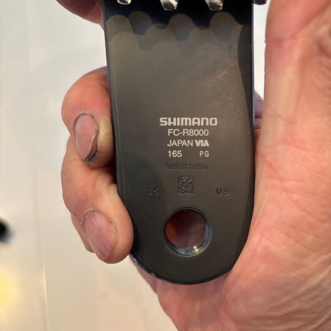 パーツ SHIMANO ULTEGRA FC-R8000 165mm