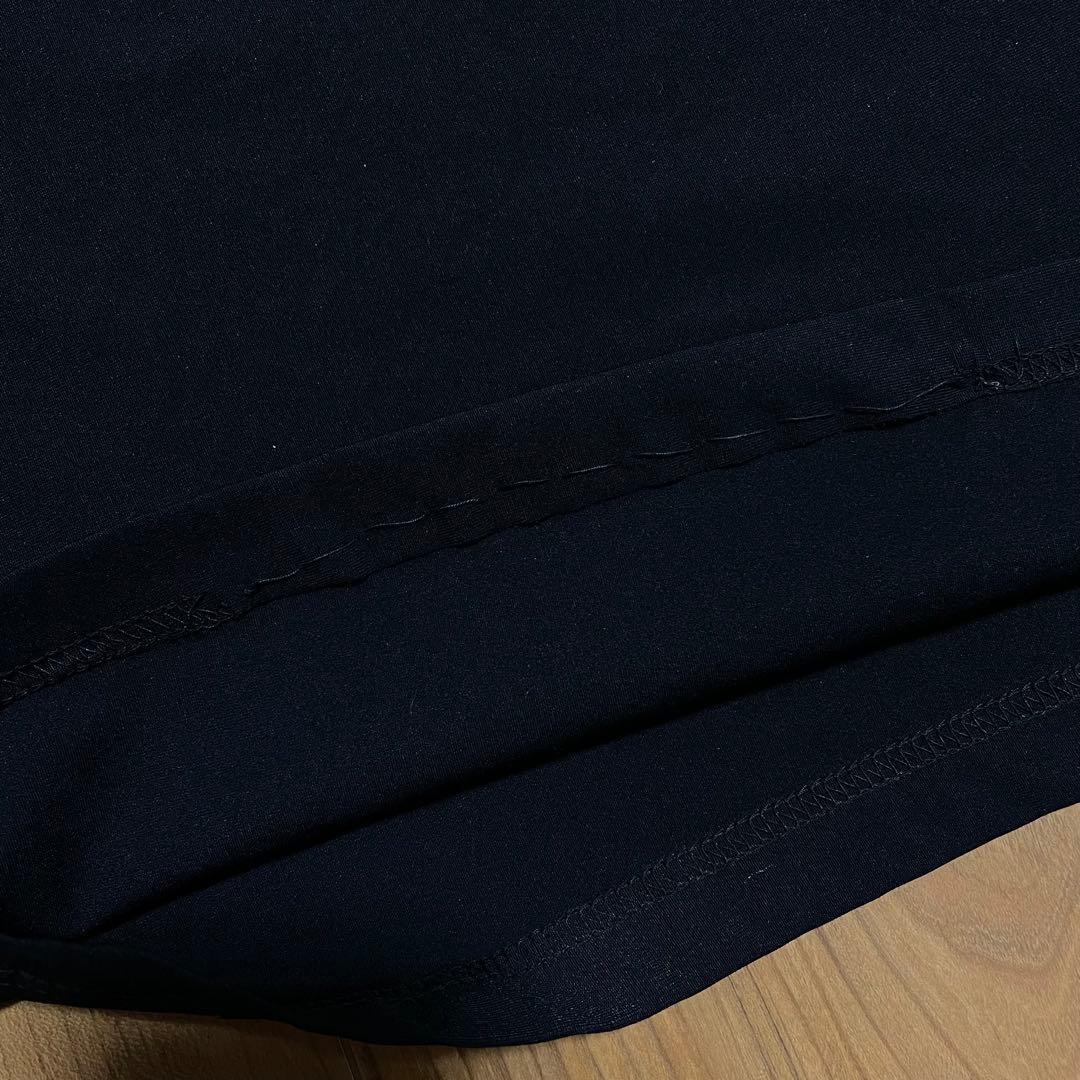 TFW49 ハーフジップ　モックネック　カーキ　ブラック　XL