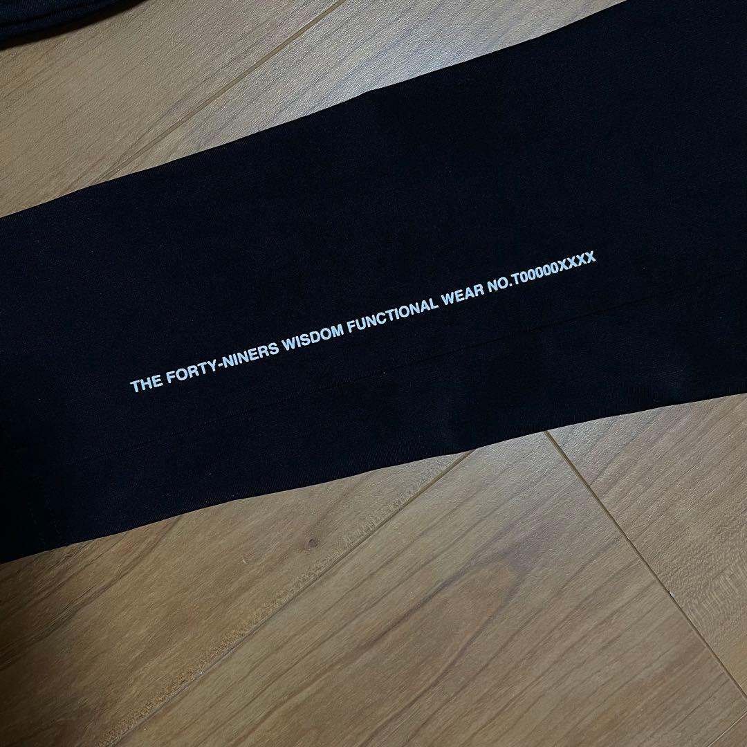 TFW49 ハーフジップ　モックネック　カーキ　ブラック　XL