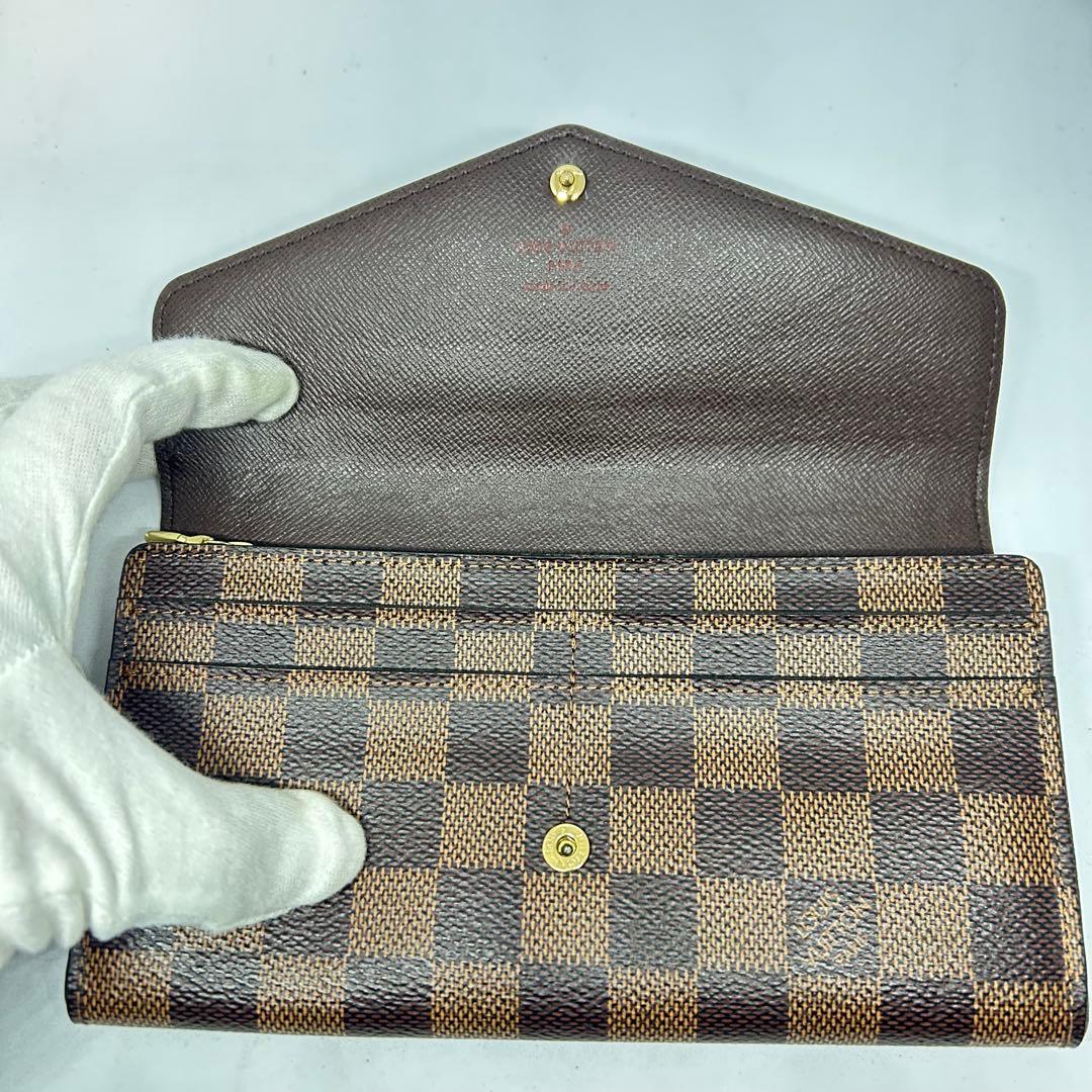 LOUIS VUITTON　ヴィトン　ダミエ　ポルトフォイユ・サラ　N63209