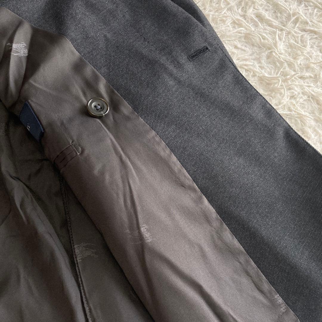BURBERRY London ダブルボタンジャケット チャコール BB7 - メルカリ